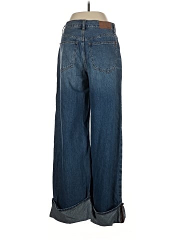 Madewell Superwide-Leg Jeans in Fannin Wash (view 2)