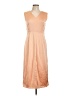 MOTF 100% Polyester Solid Tan Casual Dress Size L - photo 1