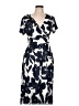 Assorted Brands Print Blue Casual Dress Size L - photo 1