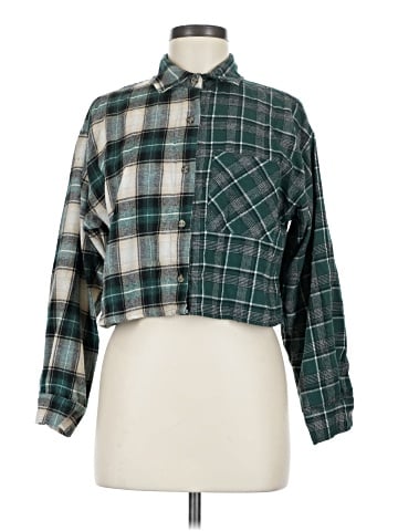 Forever 21 Long Sleeve Button-Down Shirt (view 1)