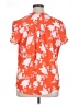 41Hawthorn 100% Polyester Orange Short Sleeve Blouse Size XL - photo 2
