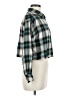 Forever 21 Plaid Green Long Sleeve Button-Down Shirt Size M - photo 4