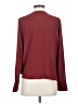 Halogen Burgundy Long Sleeve Blouse Size S - photo 2