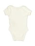 Primark 100% Cotton Solid Ivory Short Sleeve Onesie Size 0-3 mo - photo 2