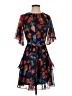 Jessica Howard 100% Polyester Print Black Cocktail Dress Size 4 (petite) - photo 1