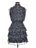 MSK 100% Polyester Floral Blue Cocktail Dress Size XL (petite) - photo 2
