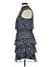 MSK 100% Polyester Floral Blue Cocktail Dress Size XL (petite) - photo 5