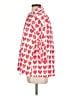 Max Mara Hearts Red 3/4 Sleeve Button-Down Shirt Size L - photo 5