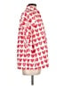 Max Mara Hearts Red 3/4 Sleeve Button-Down Shirt Size L - photo 4