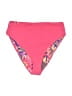 Maaji Print Pink Swimsuit Bottoms Size S - photo 1