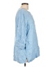 Lands' End Blue 3/4 Sleeve Blouse Size L - photo 4