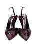Nina Burgundy Heels Size 8 - photo 2