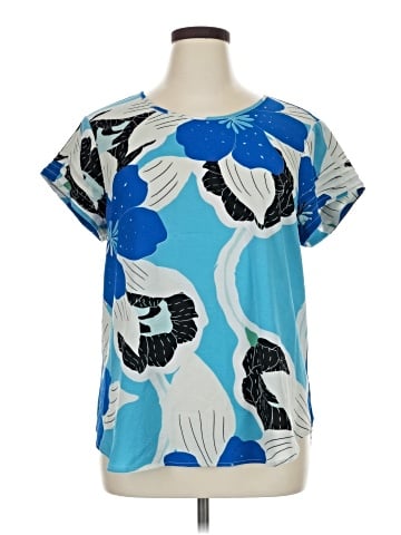 Monroe and Main Short Sleeve Blouse (view 1)