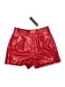 Alice + Olivia Metallic Red Shorts Size 0 - photo 1
