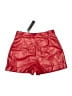 Alice + Olivia Metallic Red Shorts Size 0 - photo 2