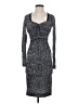 Blumarine Tweed Gray Cocktail Dress Size EU (IT) 40 / US 4 - photo 1