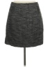 Ann Taylor LOFT 100% Polyester Chevron-herringbone Gray Casual Skirt Size 8 (petite) - photo 2