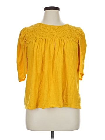 Ann Taylor LOFT Outlet 3/4 Sleeve T-Shirt (view 1)
