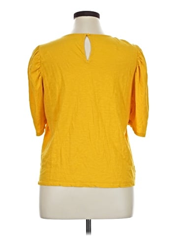 Ann Taylor LOFT Outlet 3/4 Sleeve T-Shirt (view 2)
