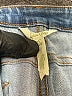 Matilda Jane 100% Rayon Solid Floral Blue Jeans Size 12 - photo 7