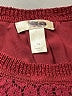 Cj Banks Burgundy Pullover Sweater Size 1X - photo 7