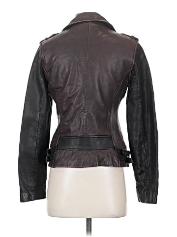 MICHAEL Michael Kors Leather Jacket (view 2)