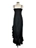 Aqua 100% Polyester Black Cocktail Dress Size M - photo 2