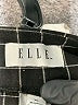 Elle Plaid Black Casual Pants Size XL - photo 4