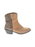 MICHAEL Michael Kors Animal Print Brown Tan Ankle Boots Size 5 - photo 1