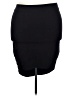 Torrid Solid Black Casual Skirt Size 3X Plus (3) - photo 1