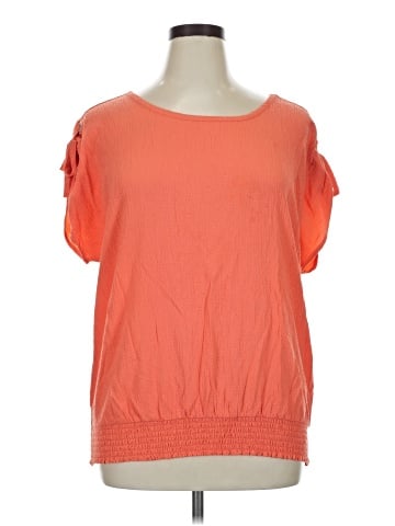 Nina Leonard Short Sleeve Top (view 1)