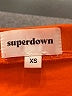 Superdown Solid Orange Casual Skirt Size XS - photo 4