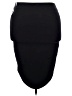Torrid Solid Black Casual Skirt Size 3X Plus (3) - photo 2