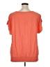 Nina Leonard Orange Short Sleeve Top Size 1X - photo 2