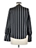 Halogen 100% Polyester Black Long Sleeve Blouse Size M - photo 2