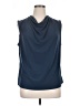 Worthington Blue Sleeveless Blouse Size 0X - photo 1