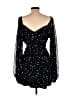 ASOS 100% Polyester Stars Black Cocktail Dress Size 14 - photo 2