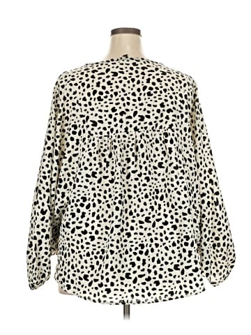 Oddi 3/4 Sleeve Blouse (view 2)