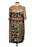 Tiny Paisley Gray Casual Dress Size M - photo 2