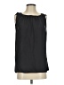 Ann Taylor LOFT Outlet 100% Polyester Black Sleeveless Blouse Size S - photo 1
