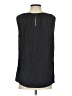 Ann Taylor LOFT Outlet 100% Polyester Black Sleeveless Blouse Size S - photo 2