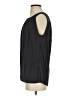 Ann Taylor LOFT Outlet 100% Polyester Black Sleeveless Blouse Size S - photo 5