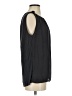 Ann Taylor LOFT Outlet 100% Polyester Black Sleeveless Blouse Size S - photo 4
