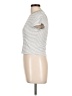 Uniqlo Stripes Silver Short Sleeve Turtleneck Size L - photo 5