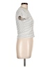 Uniqlo Stripes Silver Short Sleeve Turtleneck Size L - photo 4