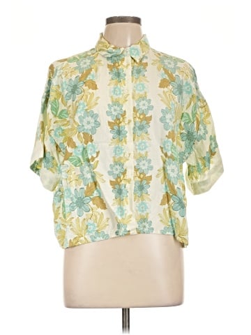 Ann Taylor LOFT Short Sleeve Blouse (view 1)