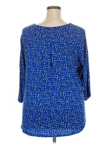 PREMISE 3/4 Sleeve Blouse (view 2)