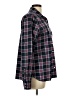 Lands' End Canvas 100% Cotton Plaid Black Long Sleeve Button-Down Shirt Size L - photo 4