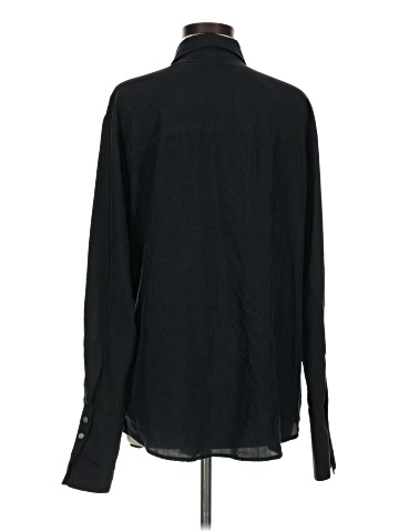 Lord & Taylor Long Sleeve Silk Top (view 2)