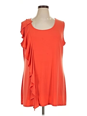 Miss Tina by Tina Knowles Sleeveless Blouse (view 1)